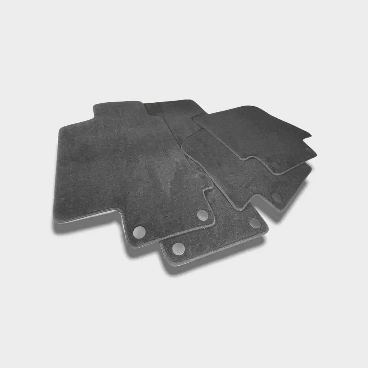 Floor Mats For Maserati GranCabrio I (2010-2019) Black - AutoWin