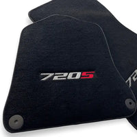 Floor Mats For McLaren 720S Black Tailored Carpets Set AutoWin - AutoWin