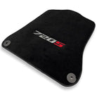 Floor Mats For McLaren 720S Black Tailored Carpets Set AutoWin - AutoWin