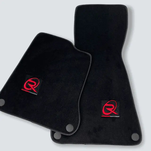 Floor Mats For McLaren MP4 12C Black Tailored Carpets Set ROVBUT - AutoWin