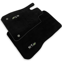 Floor Mats For Mercedes-Benz Amg Gtr Green Logo Autowin Brand - AutoWin