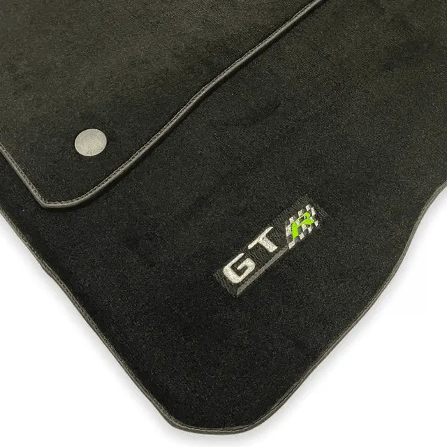 Floor Mats For Mercedes-Benz Amg Gtr Green Logo Autowin Brand - AutoWin