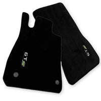Floor Mats For Mercedes-Benz Amg Gtr Green Logo Autowin Brand - AutoWin