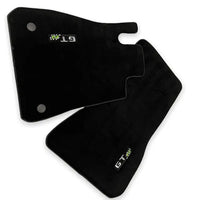 Floor Mats For Mercedes-Benz Amg Gtr Green Logo Autowin Brand - AutoWin