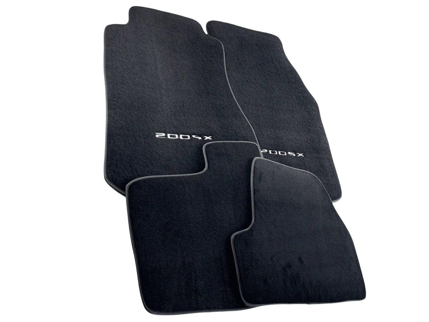Floor Mats For Nissan 200 SX (1989-1994) Tailored Black Carpets - AutoWin