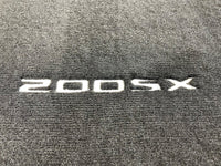 Floor Mats For Nissan 200 SX (1989-1994) Tailored Black Carpets - AutoWin