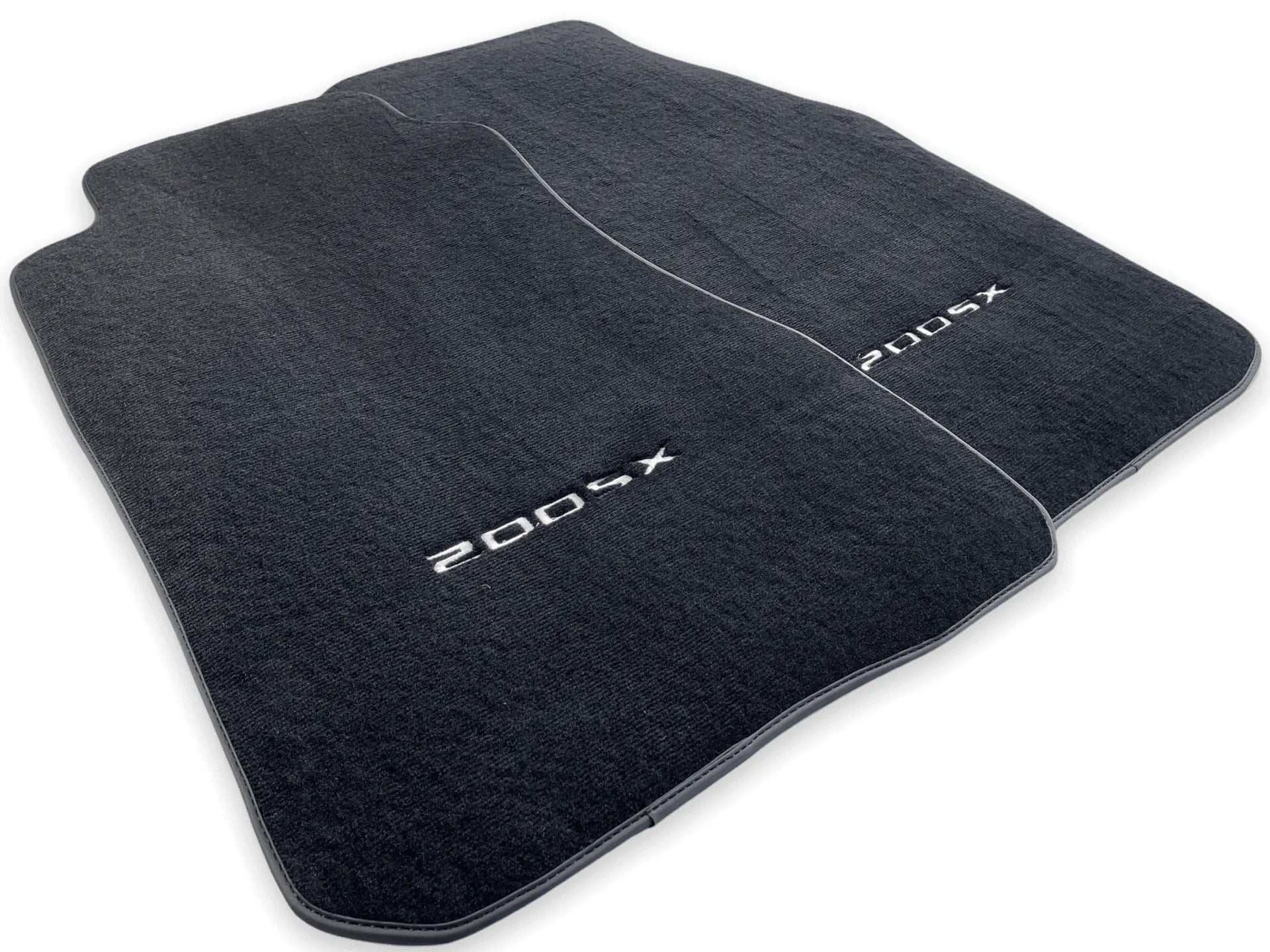 Floor Mats For Nissan 200 SX (1989-1994) Tailored Black Carpets - AutoWin