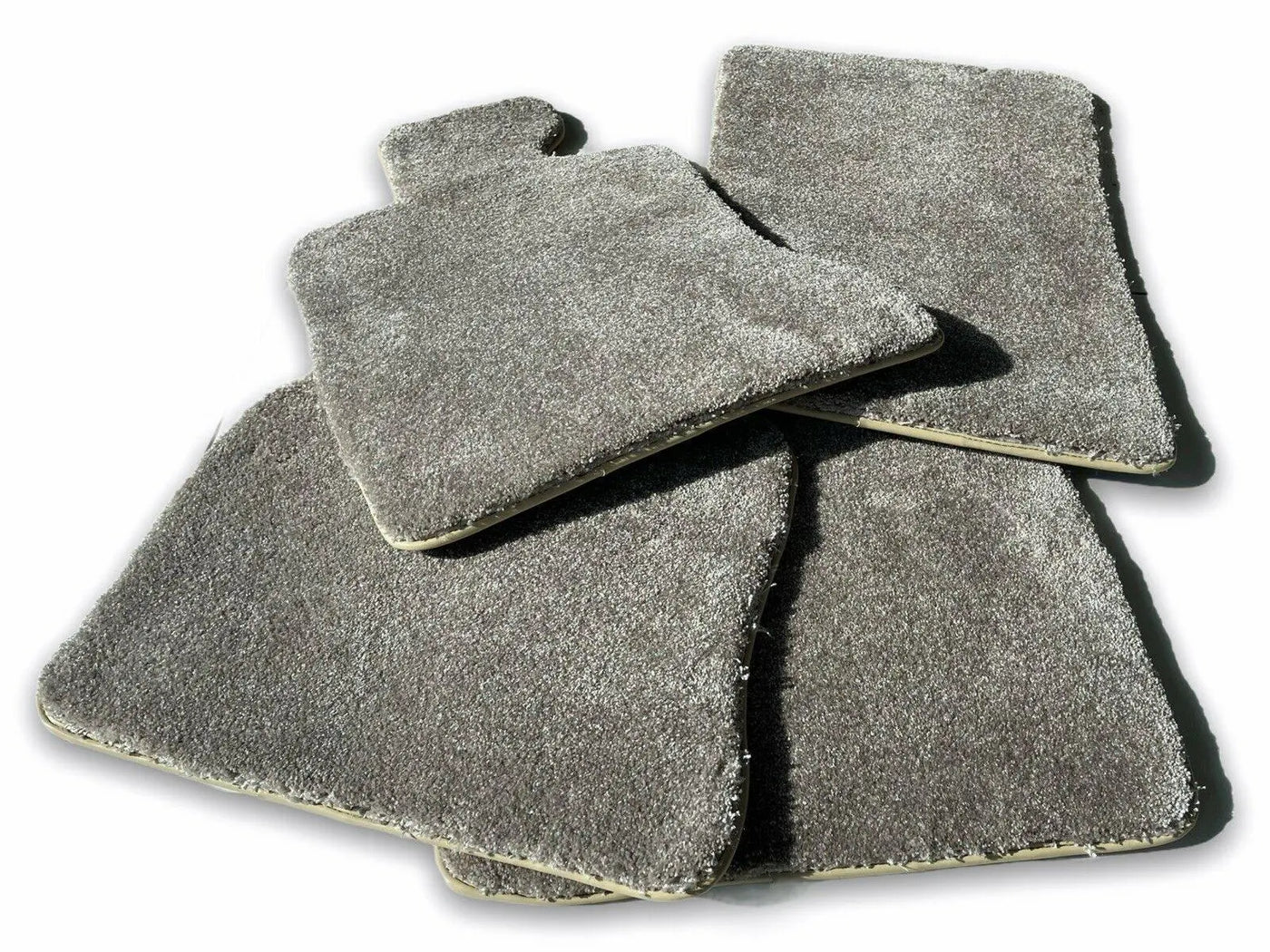 Floor Mats For Rolls Royce Ghost Series II (2021-2024) ROVBUT Beige - AutoWin