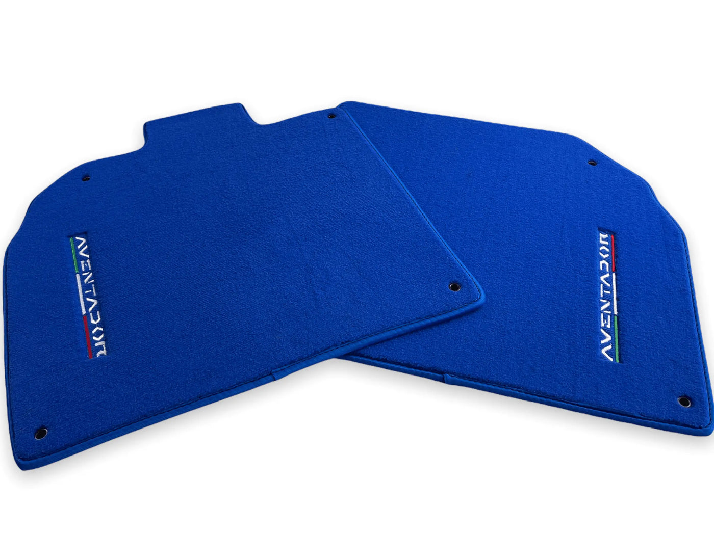 Floor Mats for Lamborghini Aventador Blue Color Carpet - AutoWin