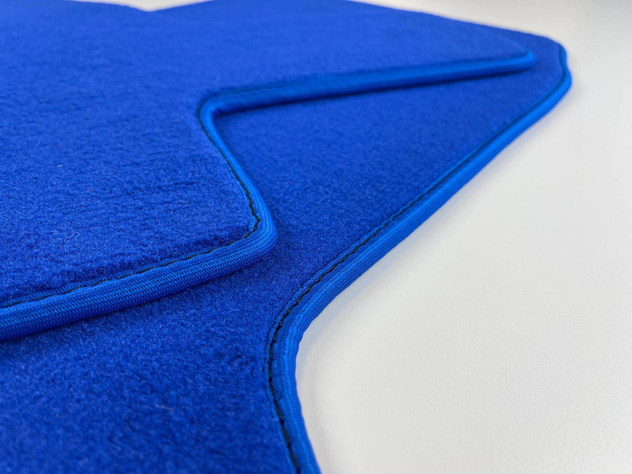Floor Mats for Lamborghini Aventador Blue Color Carpet - AutoWin