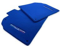 Floor Mats for Lamborghini Aventador Blue Color Carpet - AutoWin