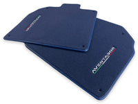 Floor Mats for Lamborghini Aventador Dark Blue Color - AutoWin
