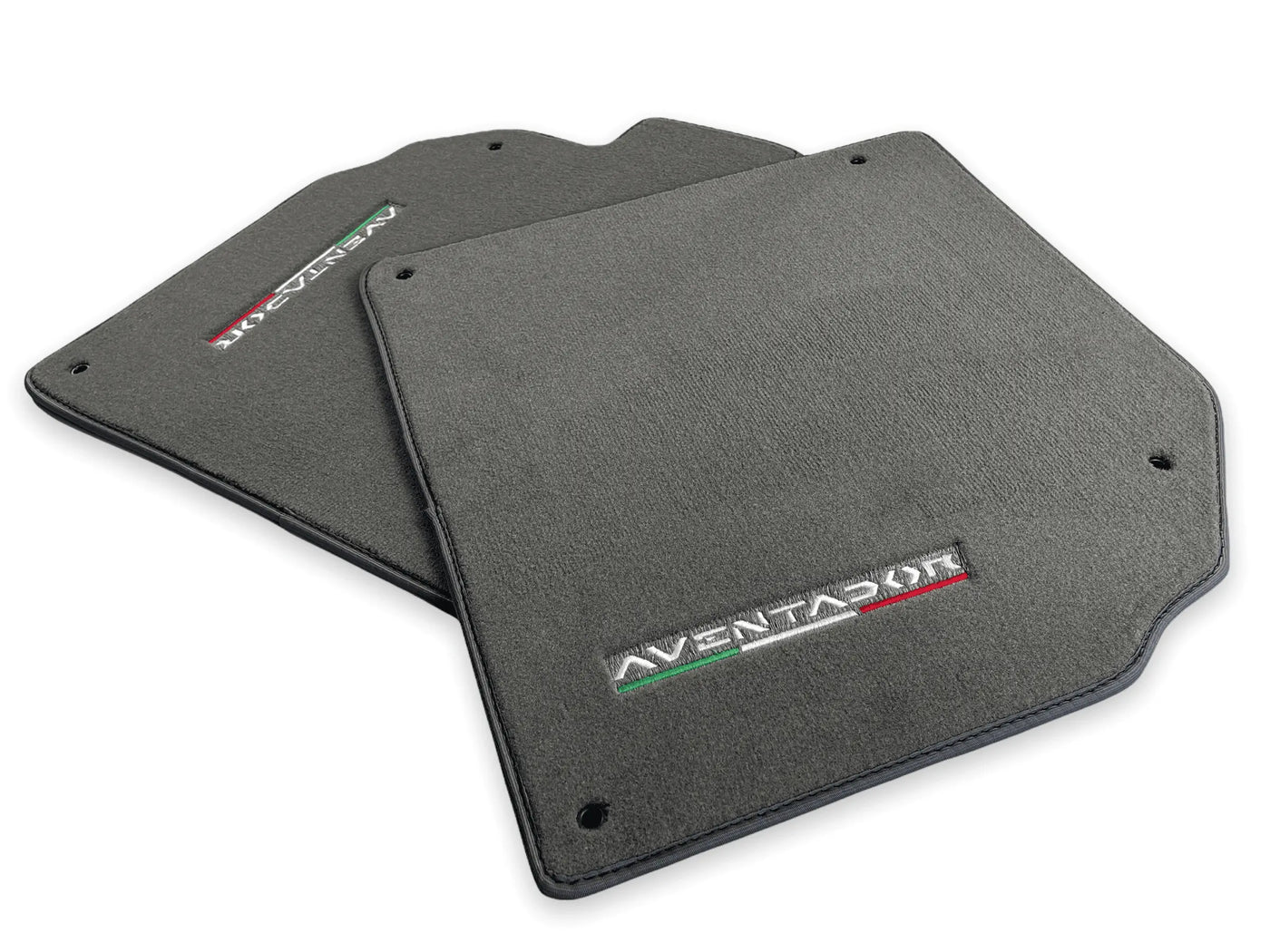 Floor Mats for Lamborghini Aventador Gray Color Carpet - AutoWin