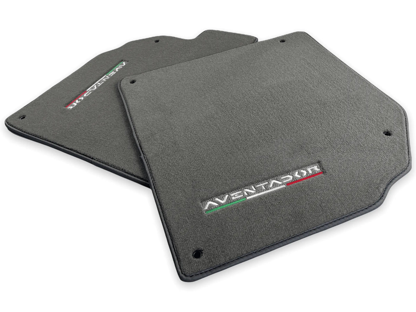 Floor Mats for Lamborghini Aventador Gray Color Carpet - AutoWin