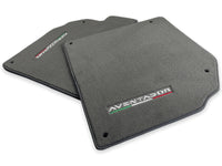 Floor Mats for Lamborghini Aventador Gray Color Carpet - AutoWin