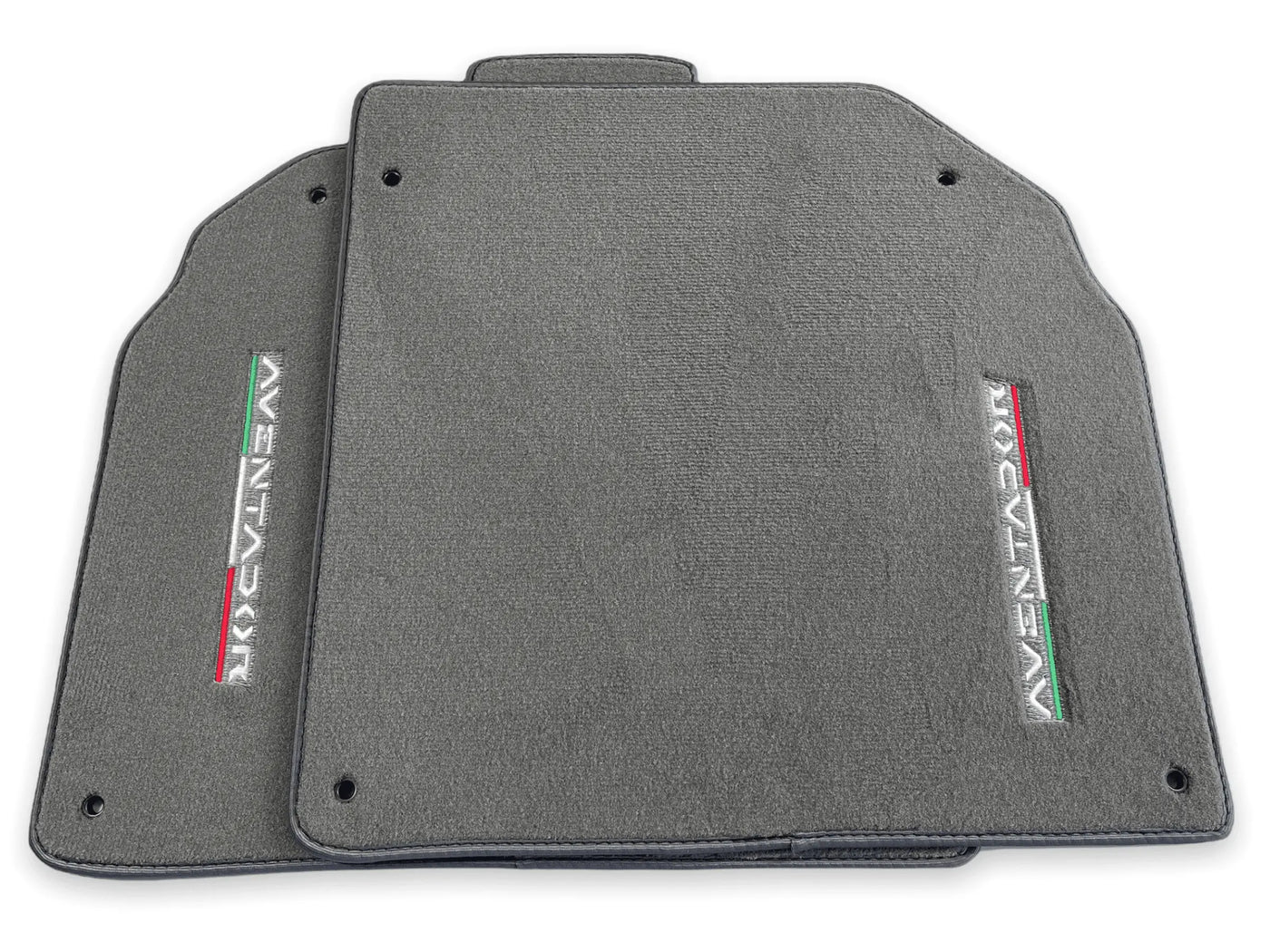 Floor Mats for Lamborghini Aventador Gray Color Carpet - AutoWin