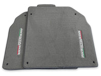 Floor Mats for Lamborghini Aventador Gray Color Carpet - AutoWin