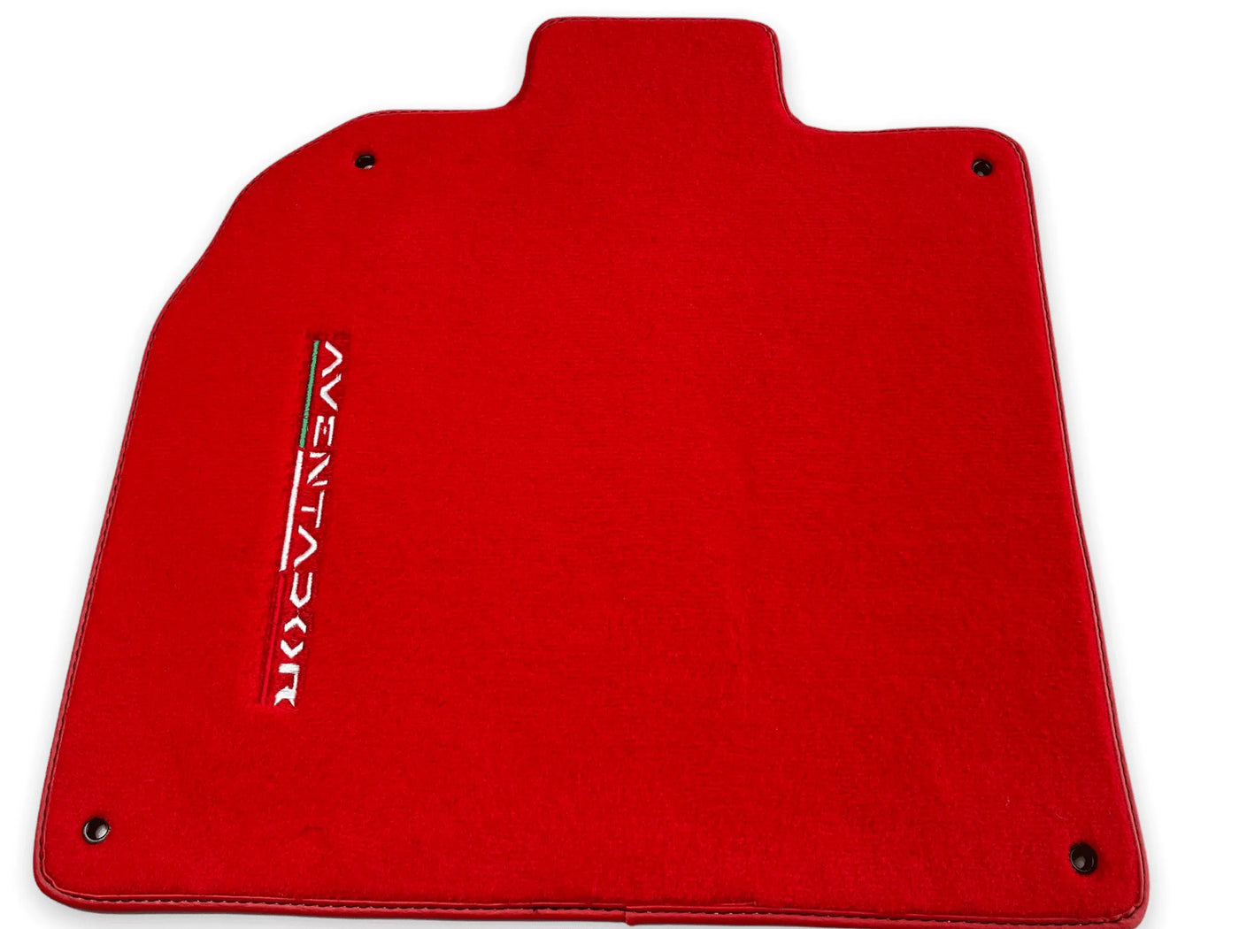 Floor Mats for Lamborghini Aventador Red Color Carpet - AutoWin