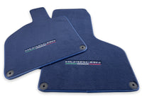 Floor Mats for Lamborghini Huracan Dark Blue Color - AutoWin