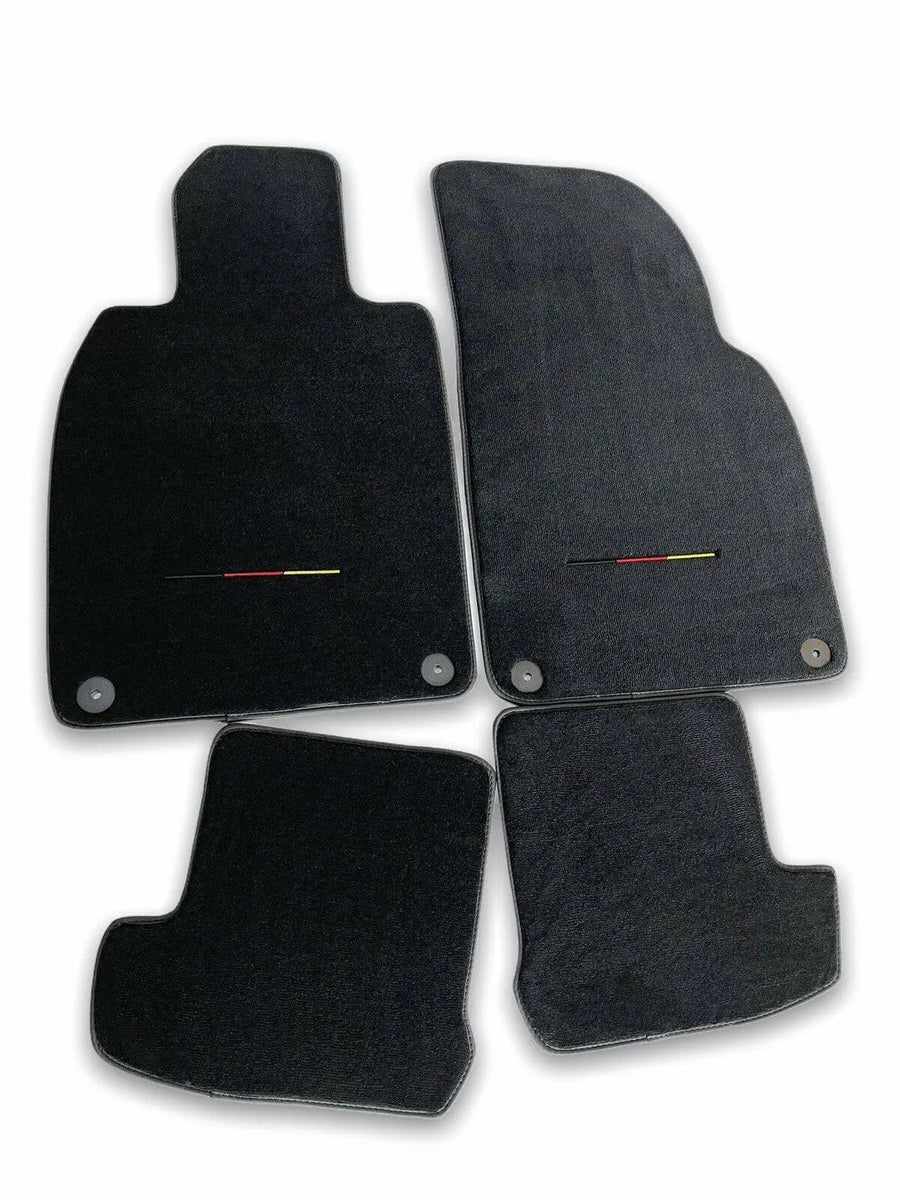 Floor Mats for Porsche 918 Spyder 2015 Carpet Germany Flag AutoWin Brand - AutoWin