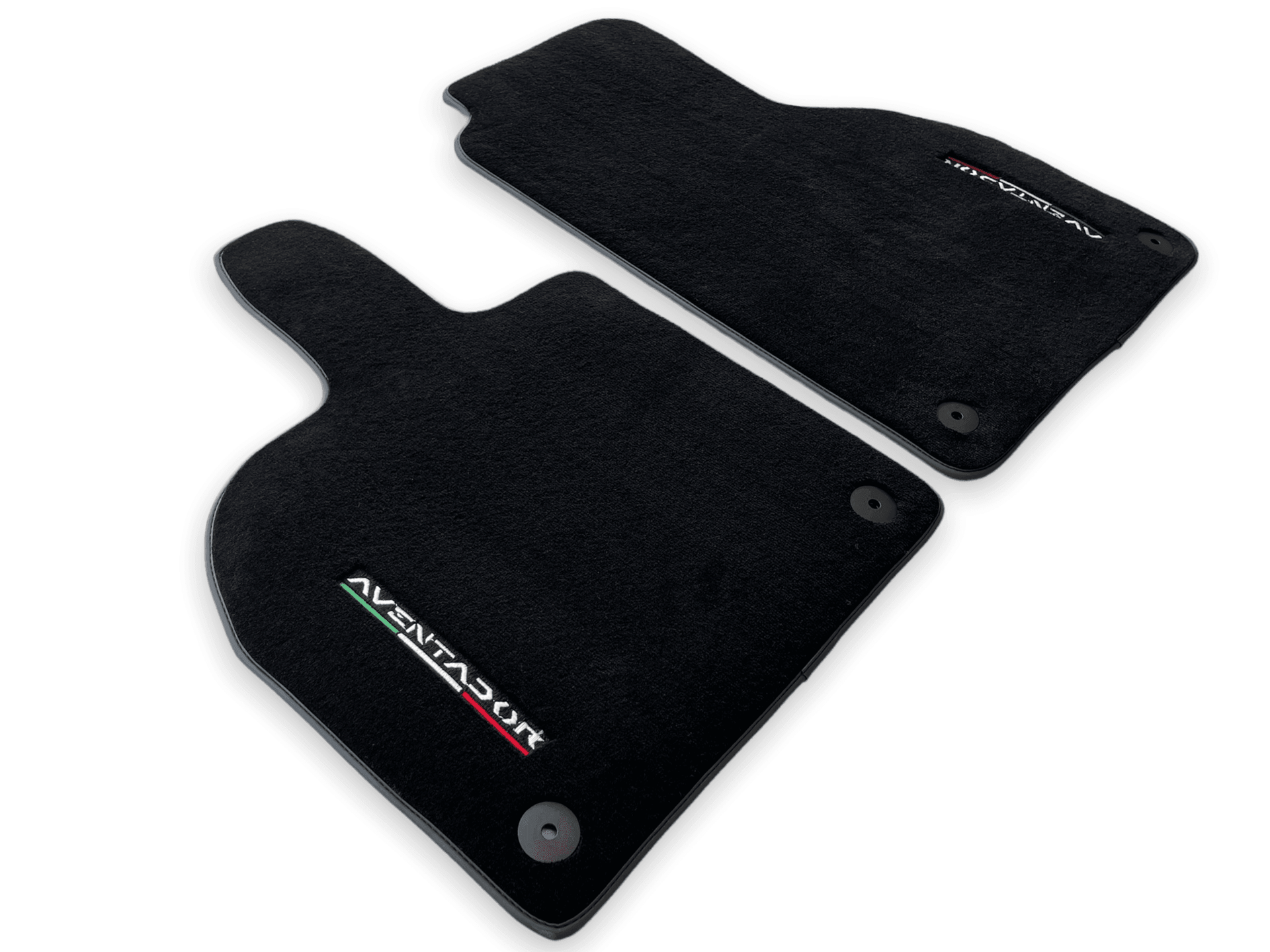 Floor Mats for Lamborghini Aventador Black Color Carpet - AutoWin