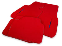 Red Floor Mats For BMW 3 Series F30 With M Package - AutoWin