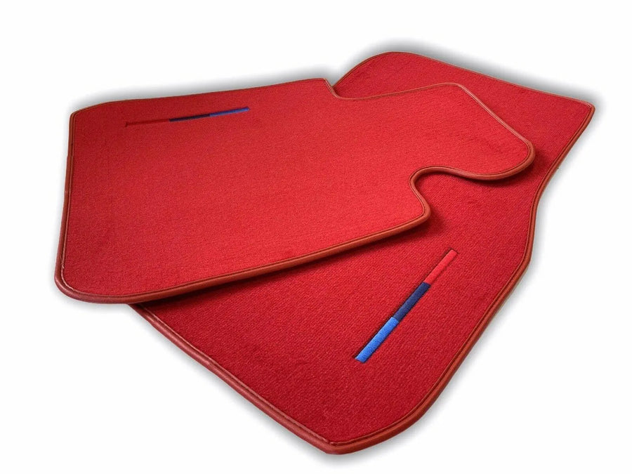 Red Floor Mats For BMW 4 Series F36 Gran Coupe With M Package - AutoWin