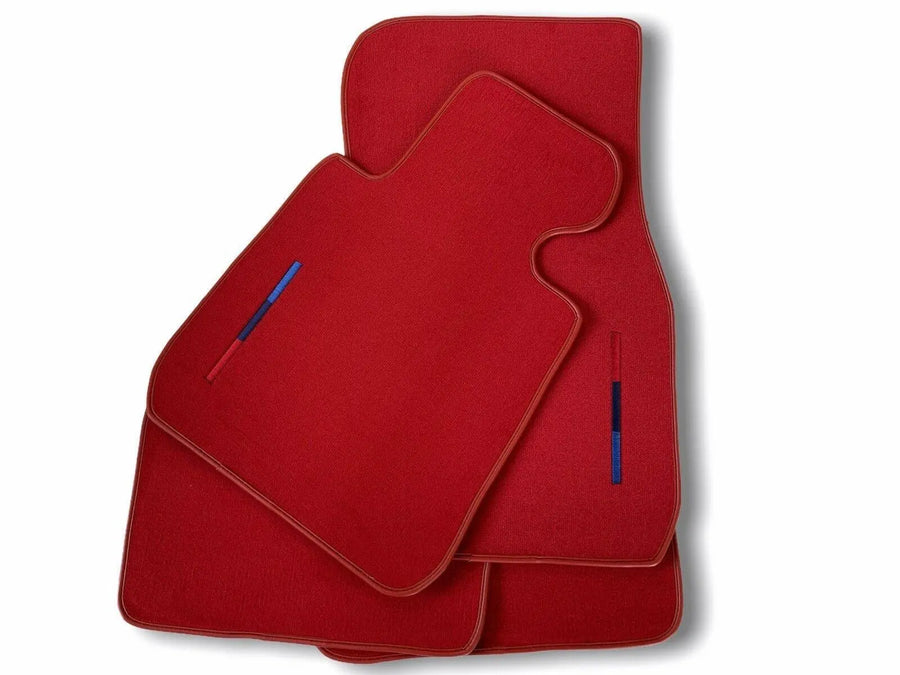 Red Floor Mats For BMW 4 Series F36 Gran Coupe With M Package - AutoWin