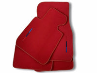 Red Floor Mats For BMW 5 Series F10 With M Package - AutoWin