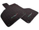 Alcantara Floor Mats for Lamborghini Huracan Red Sewing - AutoWin