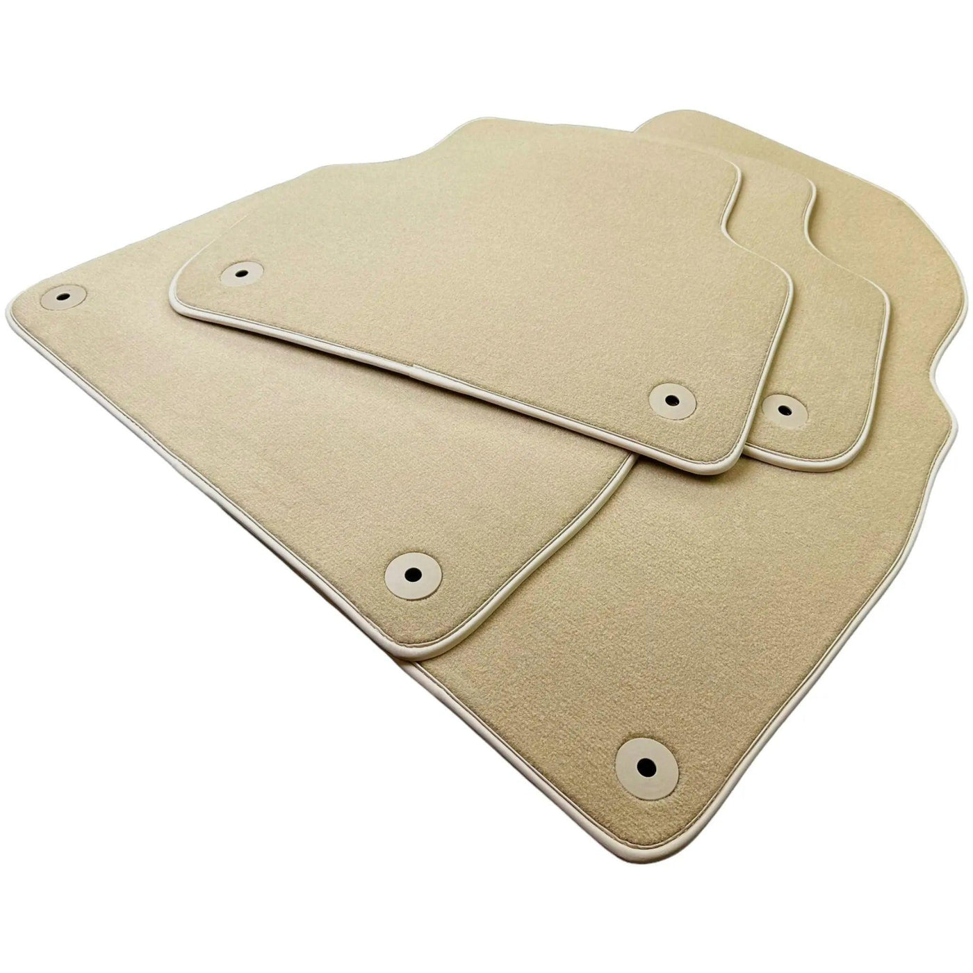Beige Floor Mats For Bentley Mulsanne (2010-2020) - AutoWin