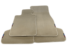 Beige Floor Mats For BMW X1 Series F48 With M Package - AutoWin