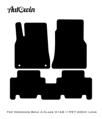 Beige Floor Mats For Mercedes Benz A-Class W168 (1997-2004) | Limited Edition - AutoWin