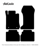 Beige Floor Mats For Mercedes Benz E-Class W210 Sedan 4Matic (1995-2002) | Limited Edition - AutoWin