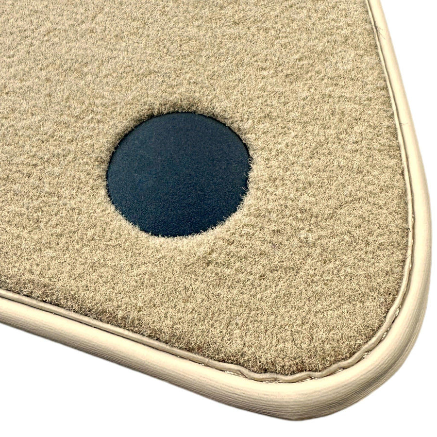 Beige Floor Mats For Mercedes Benz S-Class W220 (1998-2005) Long Wheelbase | Limited Edition - AutoWin