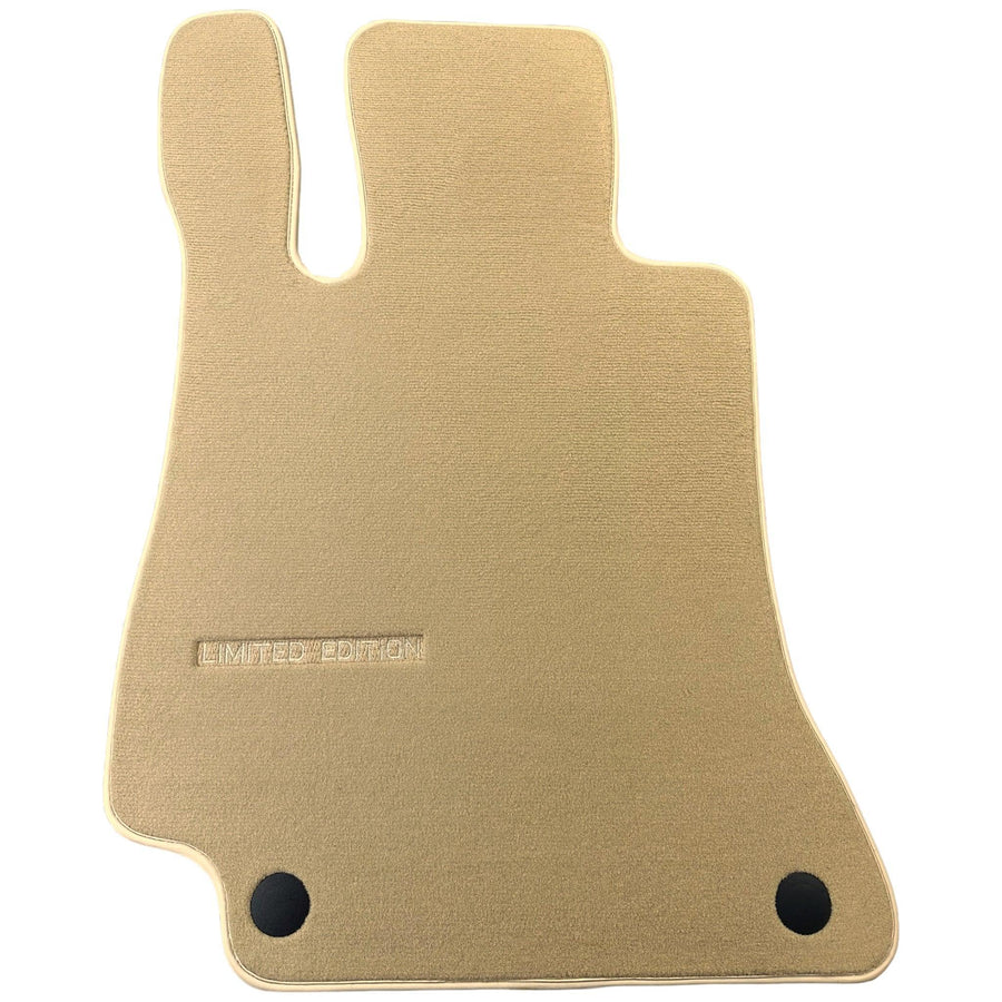 Beige Floor Mats For Mercedes Benz S-Class W220 (1998-2005) Long Wheelbase | Limited Edition - AutoWin