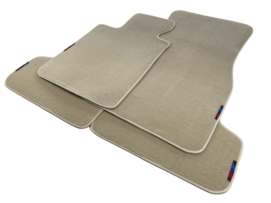 Beige Mats For BMW 1 Series F21 3-door Hatchback With M Package - AutoWin