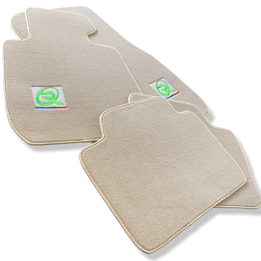 Beige Mats For BMW 6 Series E64 Convertible Tailored Set Perfect Fit - AutoWin