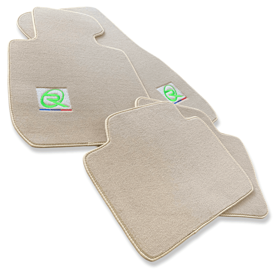 Beige Mats For BMW 6 Series E64 Convertible Tailored Set Perfect Fit - AutoWin