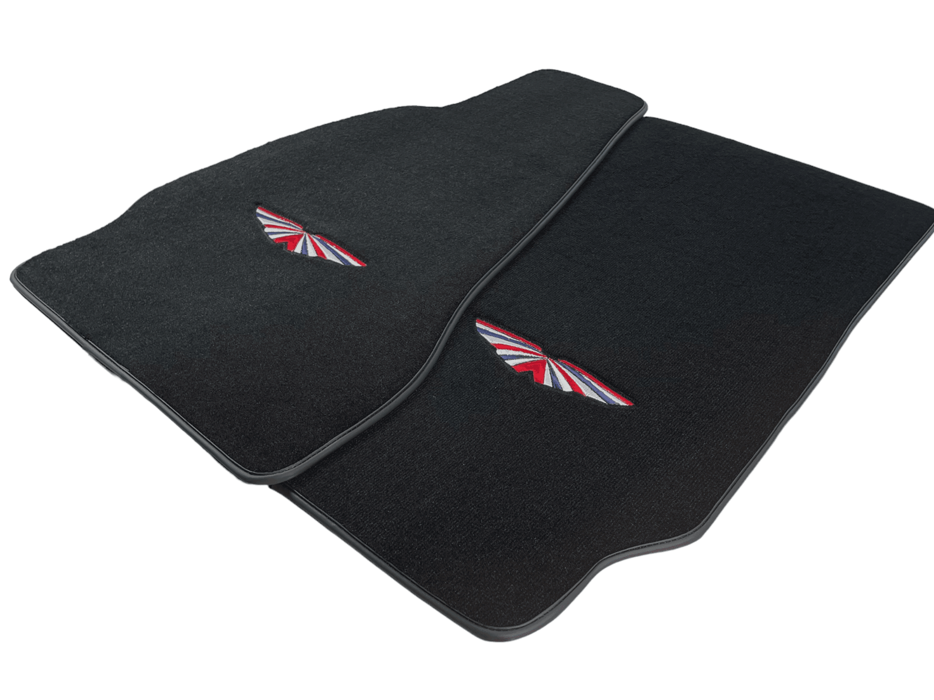 Black Floor Mats For Aston Martin Vanquish (2012–2018) Er56 Design - AutoWin