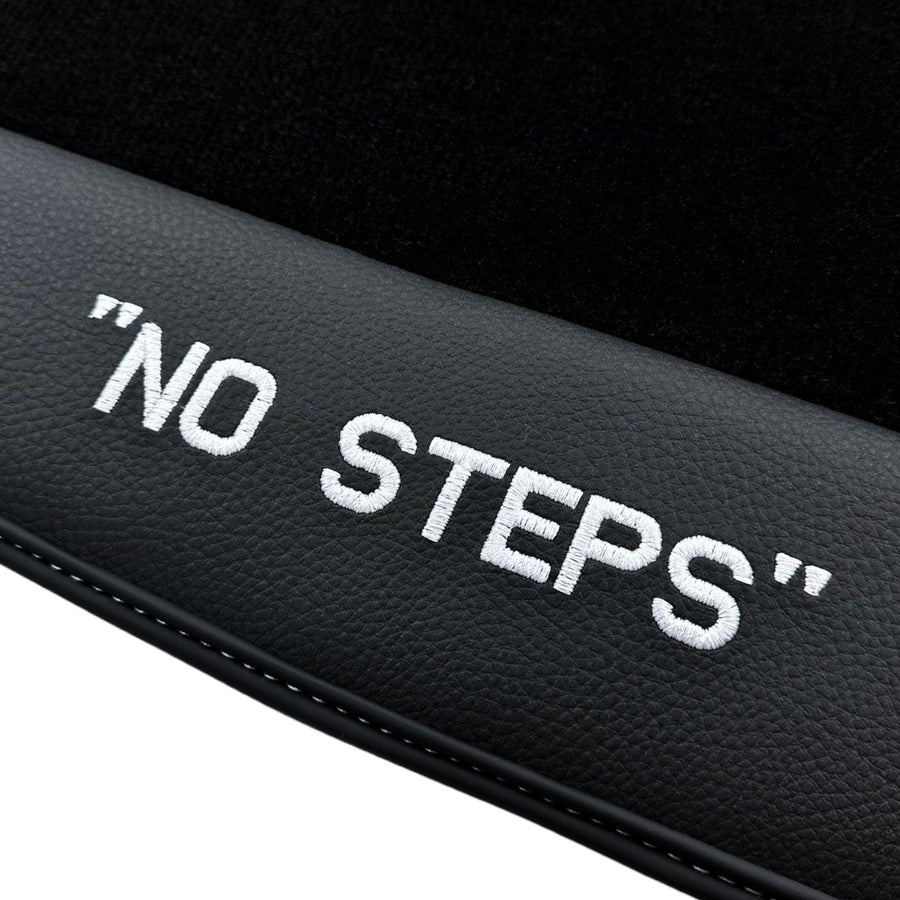 Black Floor Mats for Audi A3 - 5-door Sedan (2021 - 2024) | No Steps - AutoWin