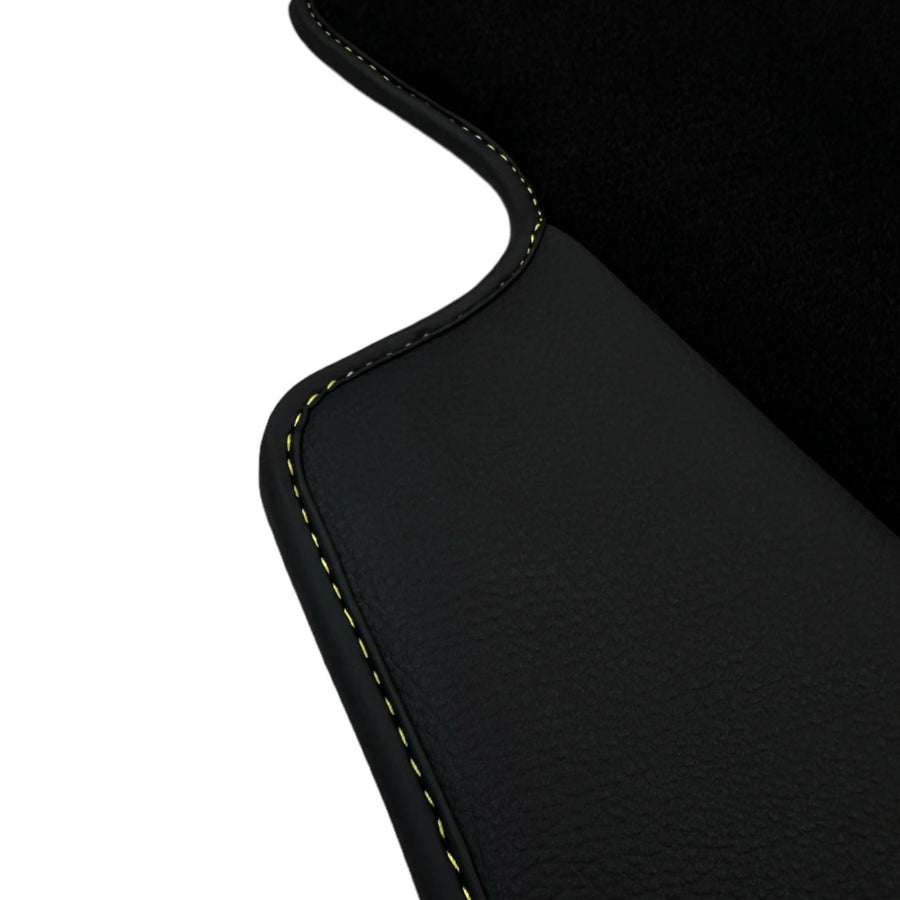 Black Floor Mats for Audi A3 - 5-door Sportback (2021 - 2024) | Fighter Jet Edition - AutoWin