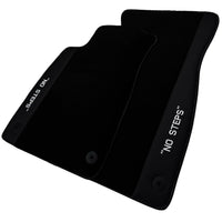 Black Floor Mats for Audi A4 - B7 Convertible (2006-2009) | No Steps - AutoWin