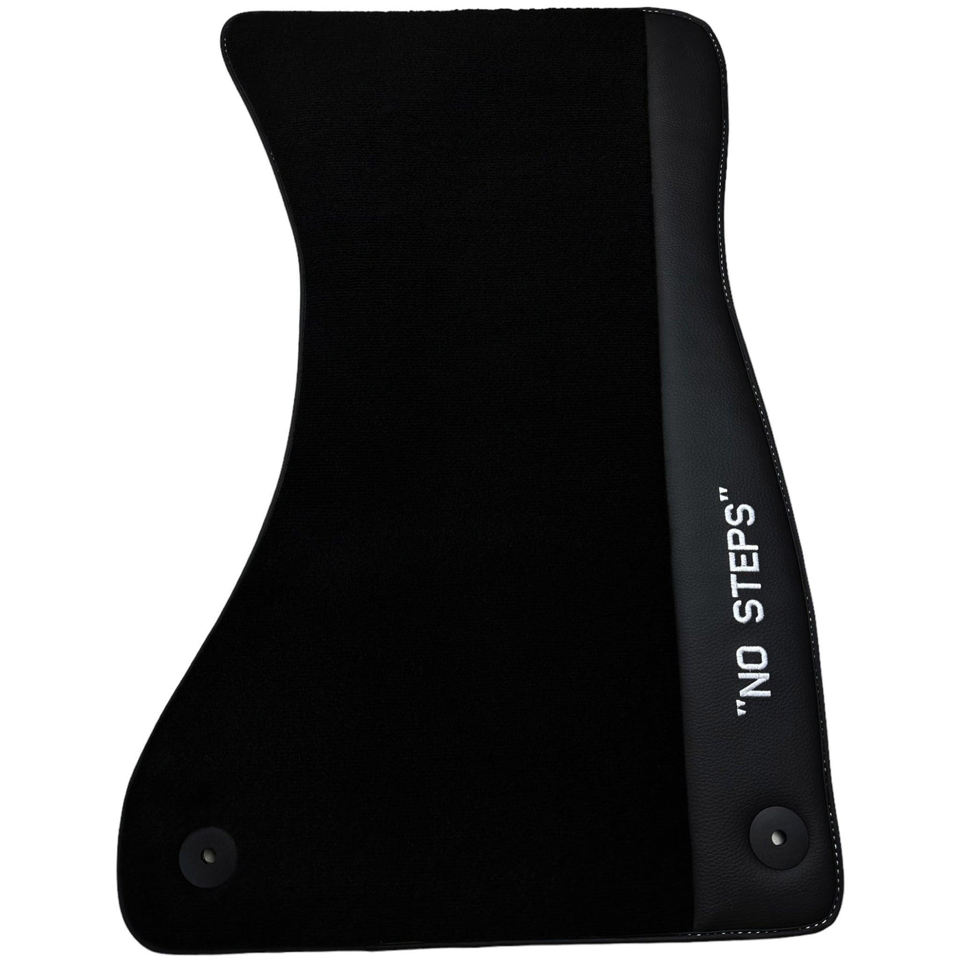 Black Floor Mats for Audi A4 - B9 Allroad Quattro (2020-2024) | No Steps - AutoWin