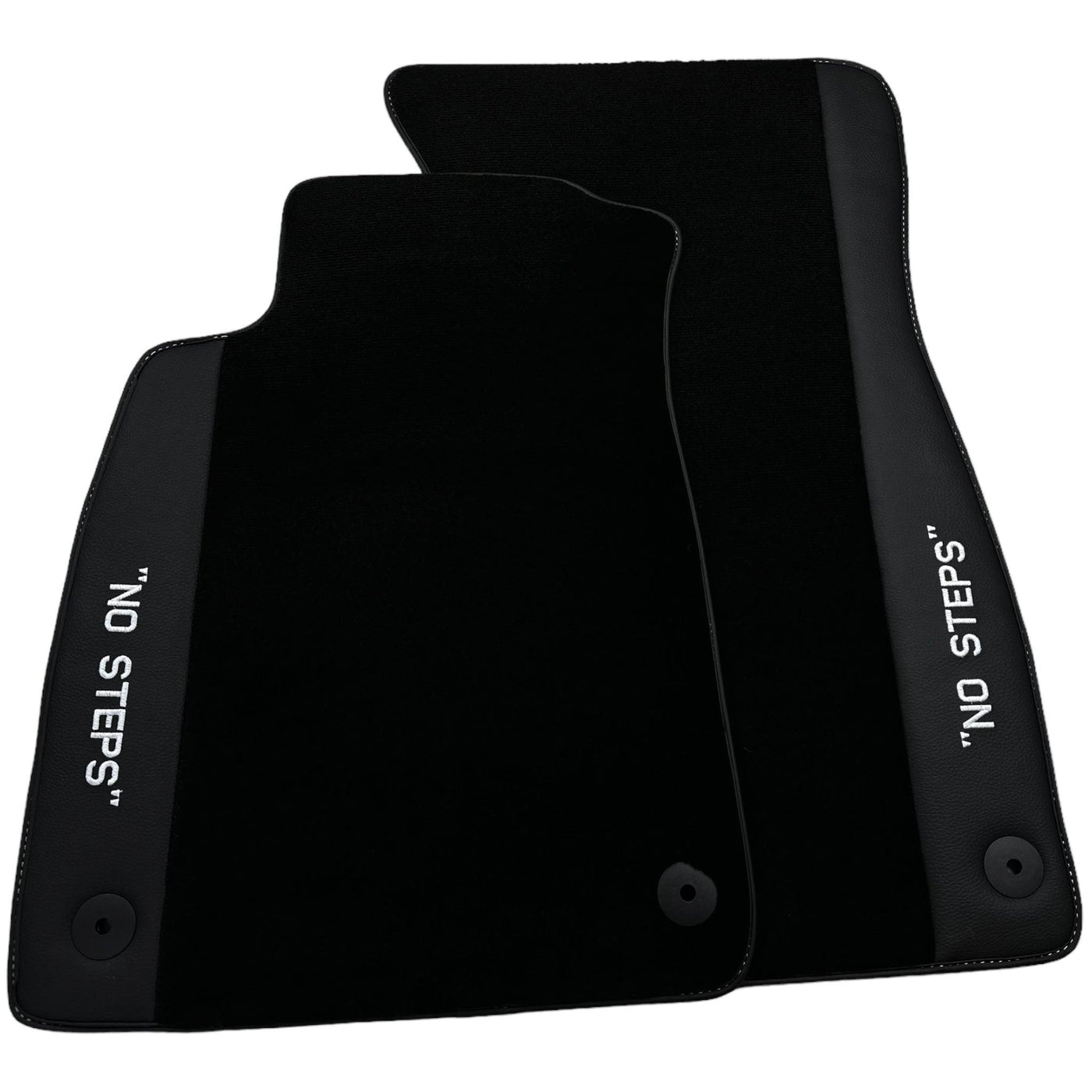 Black Floor Mats for Audi A6 - C6 Allroad Quattro (2006-2008) | No Steps - AutoWin