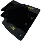 Black Floor Mats for Audi A6 - C6 Sedan (2004-2008) | Fighter Jet Edition - AutoWin