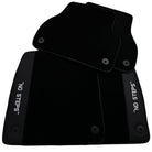Black Floor Mats for Audi A6 - C6 Sedan Facelift (2008-2011) | No Steps - AutoWin