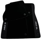 Black Floor Mats for Audi A6 - C6 Sedan Facelift (2008-2011) | No Steps - AutoWin