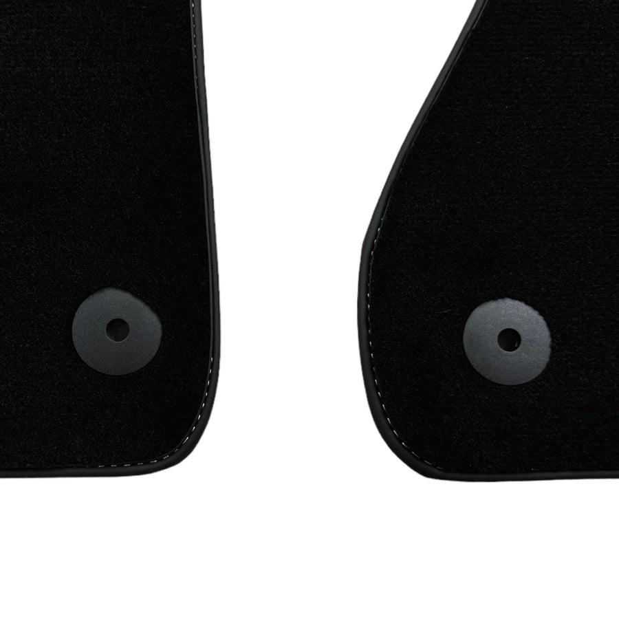 Black Floor Mats for Audi A6 - C8 Allroad Quattro (2019-2023) | No Steps - AutoWin
