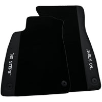 Black Floor Mats for Audi A8 D3 Long (2002-2010) | No Steps - AutoWin